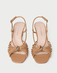 Minna Strappy Mid Heel Sandal With Hardware Dune Sandals - Heeled Sandals Loeffler Randall 