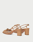 Minna Strappy Mid Heel Sandal With Hardware Dune Sandals - Heeled Sandals Loeffler Randall 