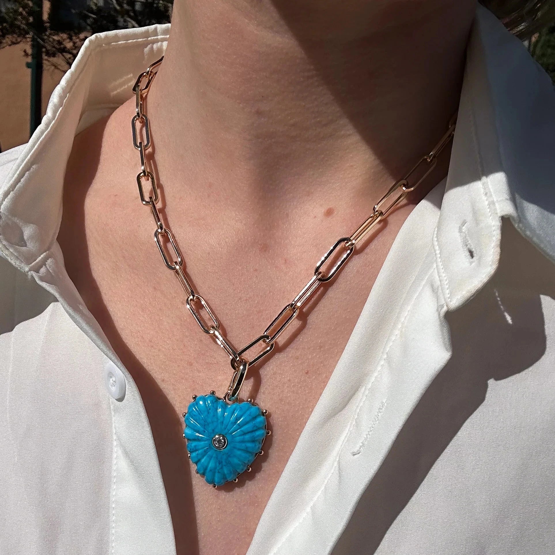 Malene Howlite Clip Charm Necklaces Thatch 