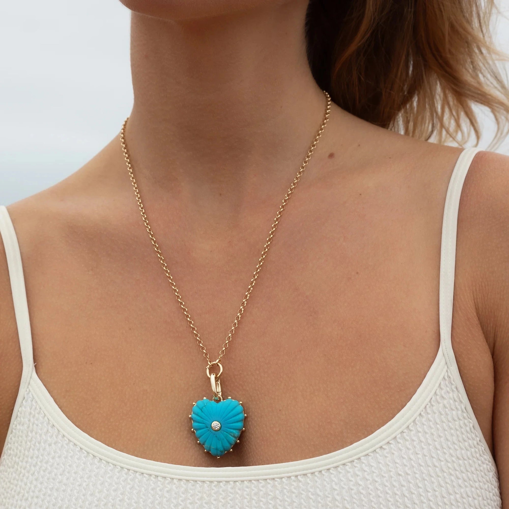 Malene Howlite Clip Charm Necklaces Thatch 