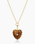 Malene Tiger's Eye Clip Charm Necklaces Thatch 