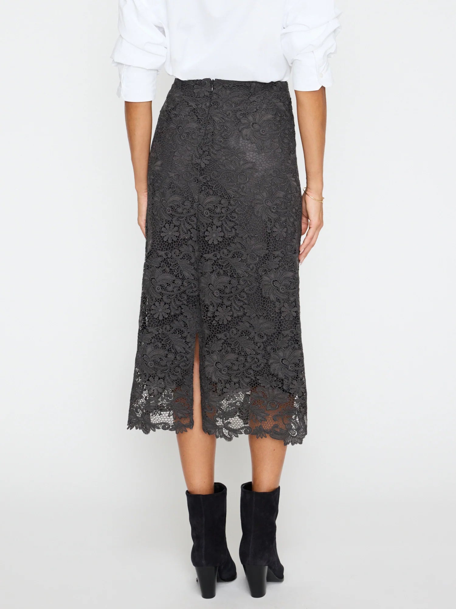 Mara Lace Skirt Hunter Skirts - Midi Brochu Walker 