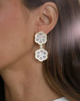 Marguerite Drop SM Earrings Earrings ASHA 