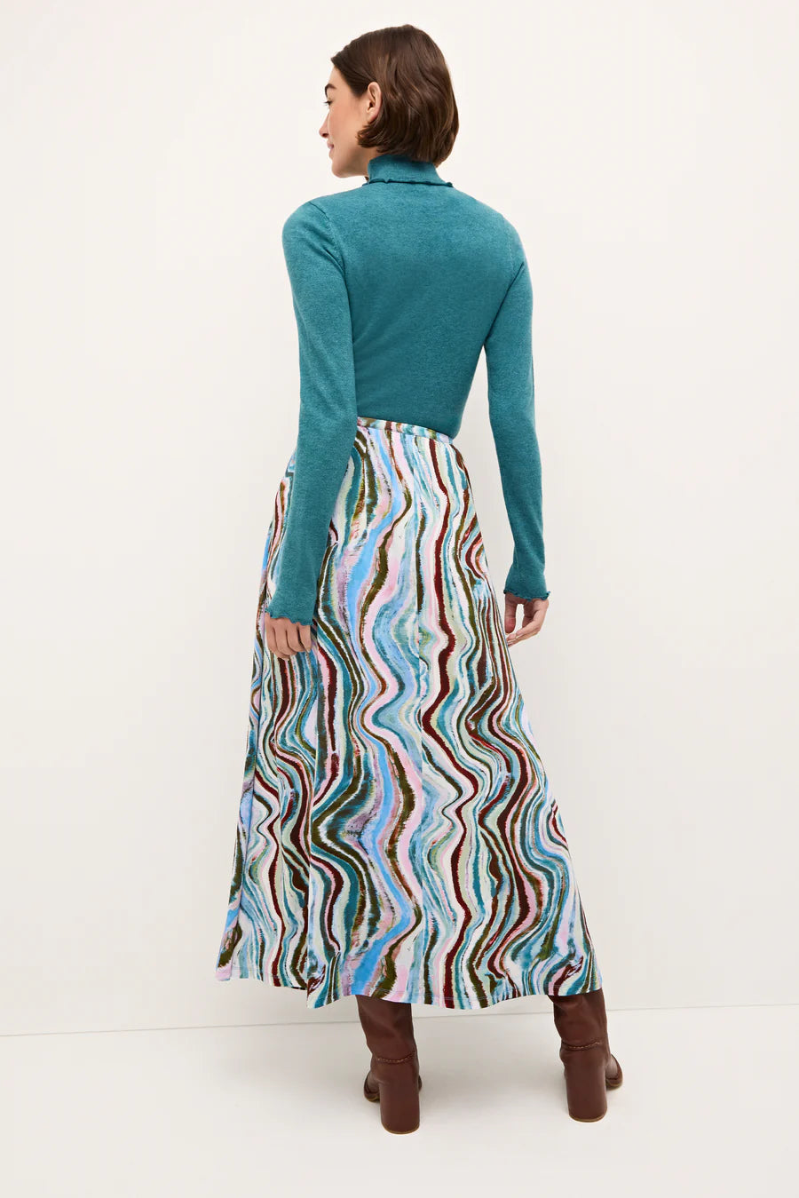 Kaia Skirt Agate Stone Skirts - Midi Marie Oliver 