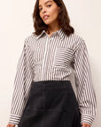 Kirven Blouse Stratos Tops - Button Down Marie Oliver 
