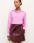 Mariel Blouse Violet Tops - Button Down Marie Oliver 