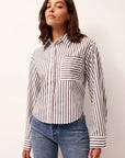 Kirven Blouse Stratos Tops - Button Down Marie Oliver 
