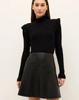 Tinley Turtleneck Black Sweater - Turtleneck Marie Oliver 