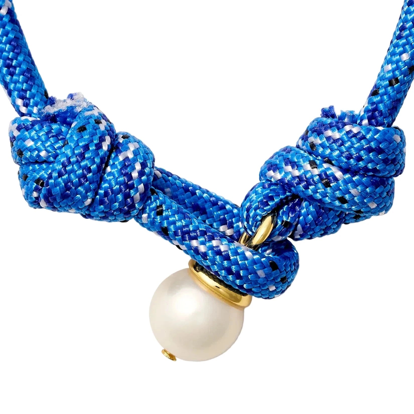 The Paracord Pearl Bracelet Marine Bracelets Catherine Canino 