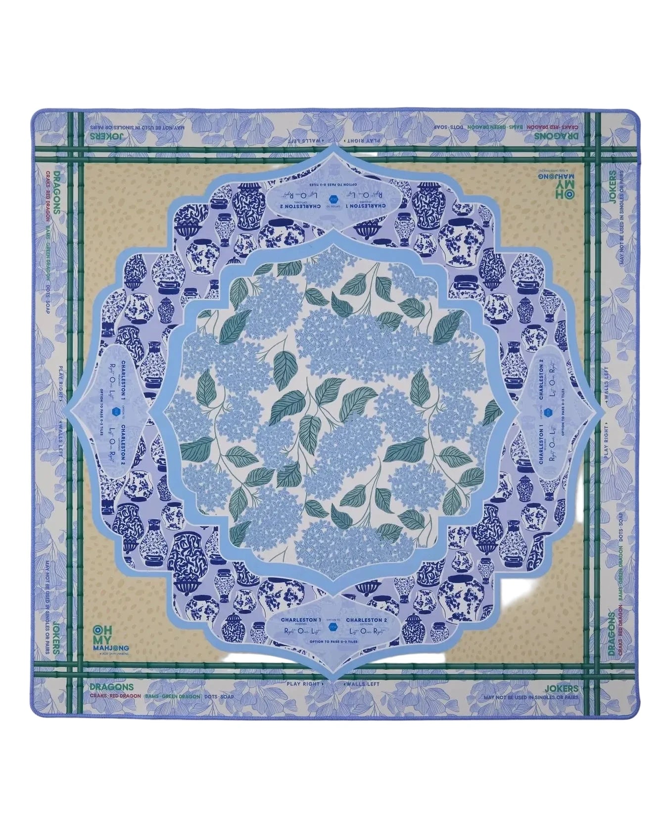 Luna Mat Home Decor - Games Oh My Mahjong 