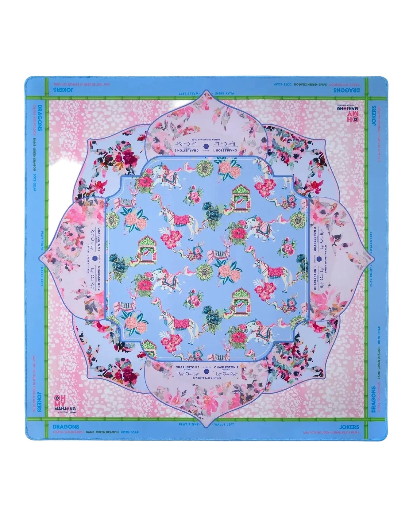 Vivara Mat Home Decor - Games Oh My Mahjong 