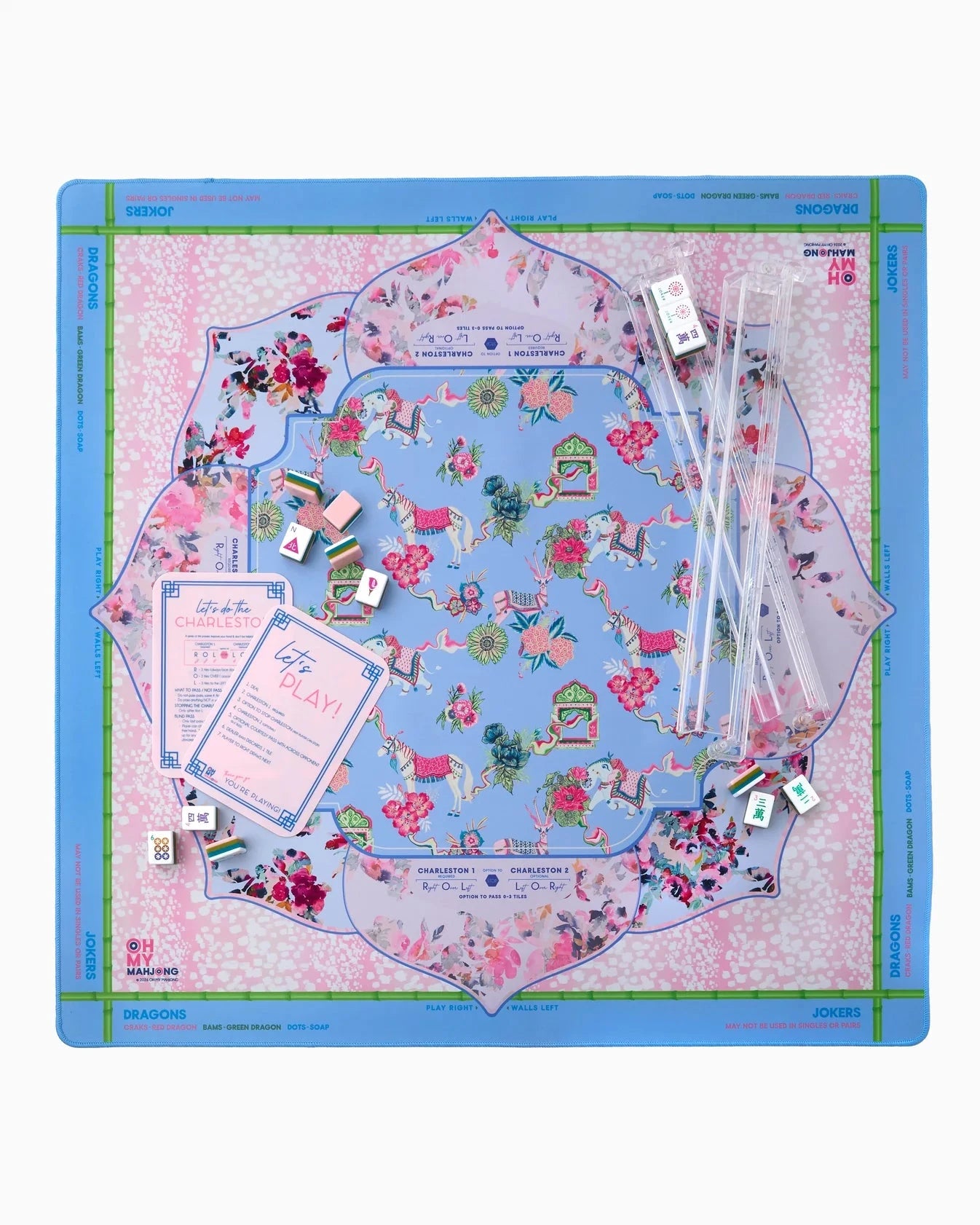 Vivara Mat Home Decor - Games Oh My Mahjong 