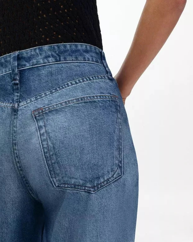 Miramar Terry Sofie Ankle Length Pant Venice Denim - Flare & Wide Leg rag & bone 