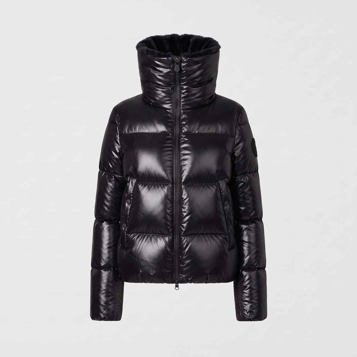 Moma Black Outerwear - Longsleeve Save The Duck 