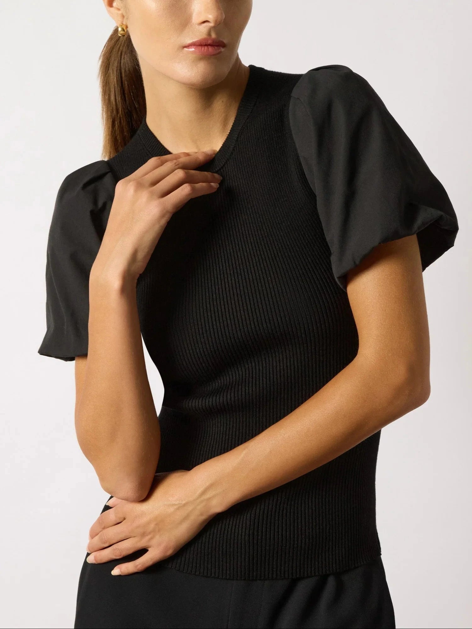 Morgan Top Black Onyx Tops - Blouses Brochu Walker 