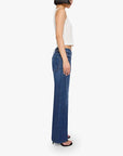 Lil Bookie Twist Sneak Did You Bring Me Anything Denim - Flare & Wide Leg Mother 