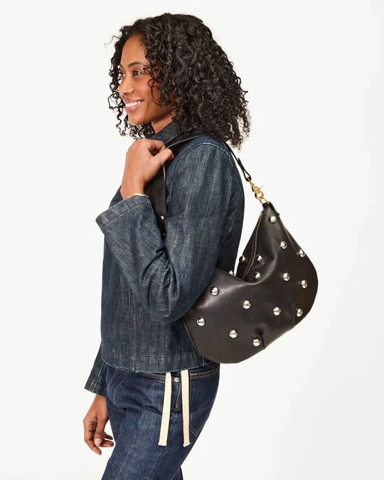 Moyen Messenger Naturelle w/ Studs Hobo & Shoulder Clare V. 
