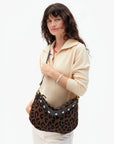Moyen Messenger Pablo Cat Suede Cocoa Hobo & Shoulder Clare V. 