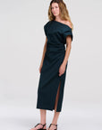 Nara Dress Carbon Blue Dresses - Midi A.L.C 