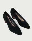Neive Suede Low Pump Black Pumps - Low Loeffler Randall 