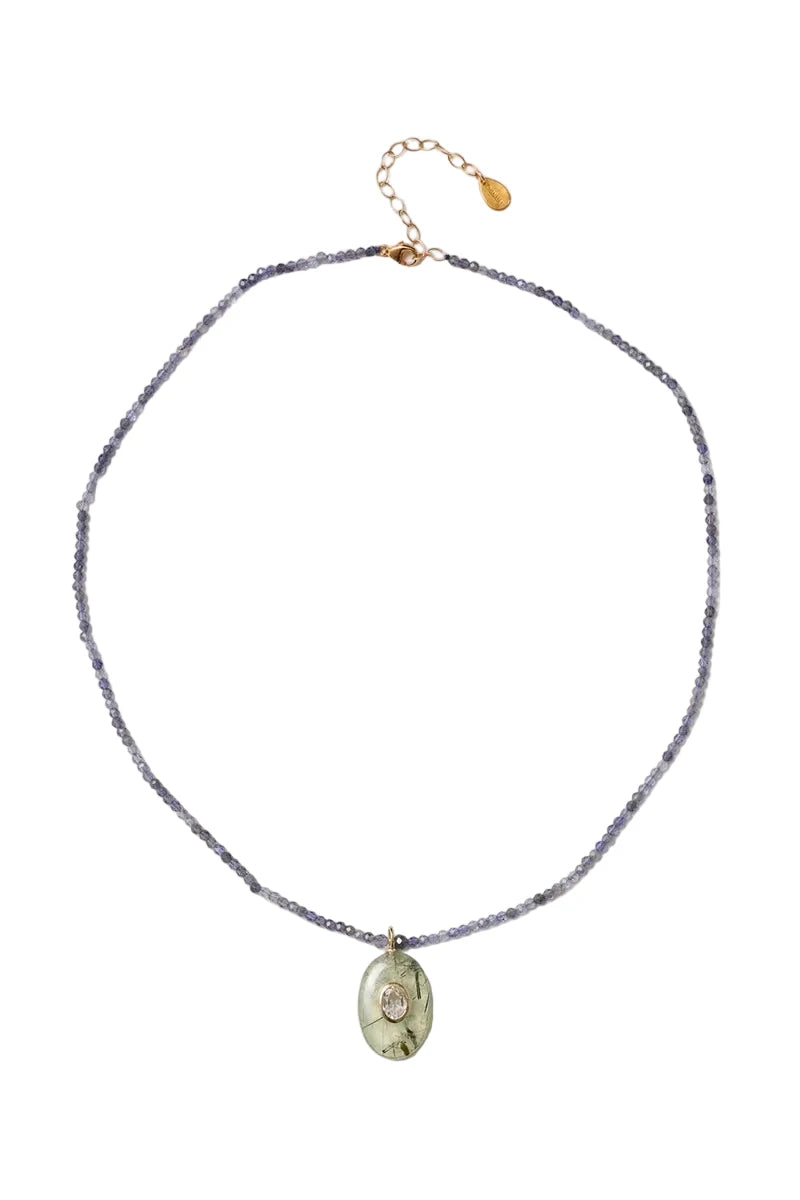 Seed Necklace Prehnite Necklaces Chan Luu 