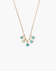 CHAN LUU NGF-15213 Turquoise Mix Necklaces Chan Luu 