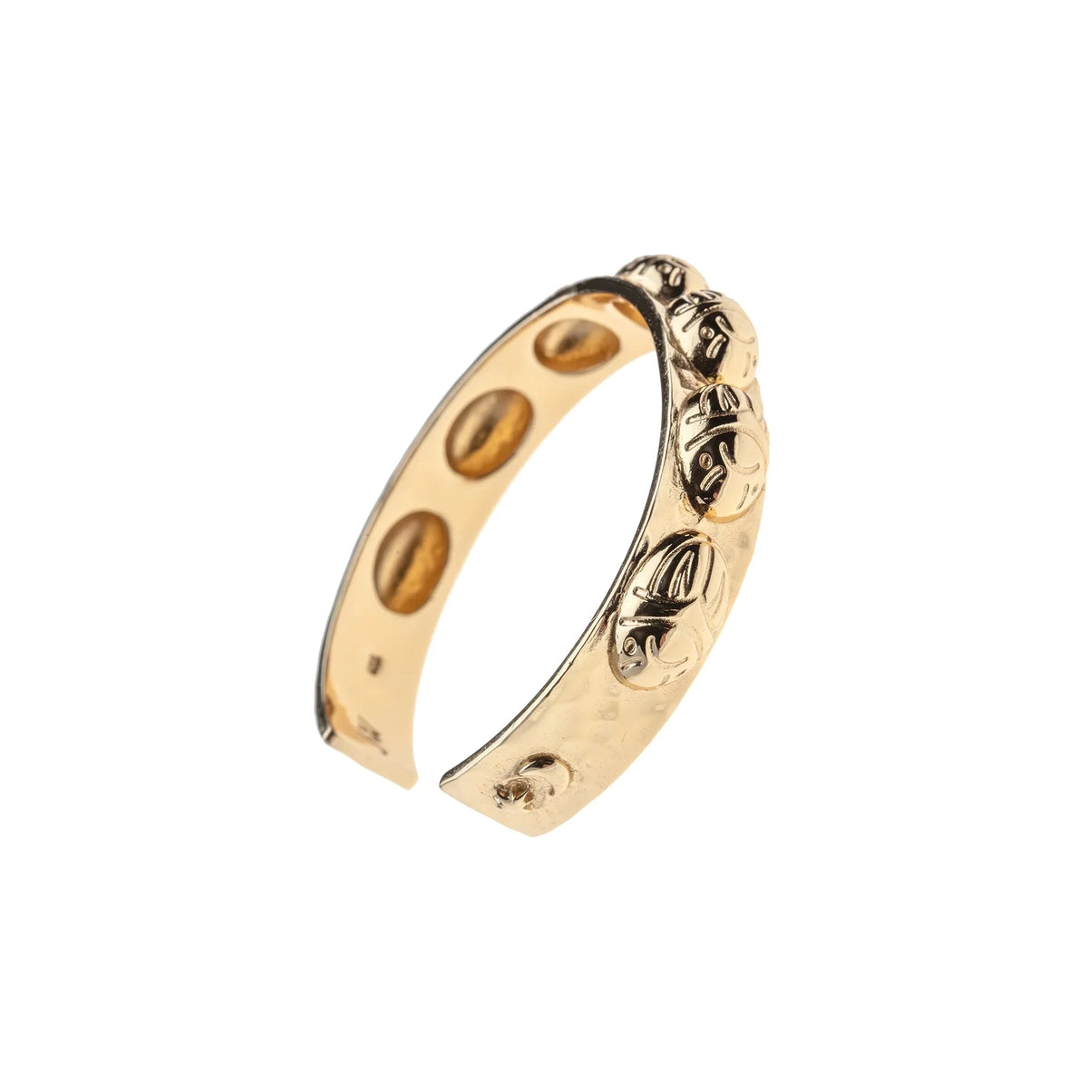 Protect Scarab Cuff Gold Bracelets Jane Win 