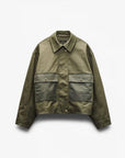 Nonie 2-In-1 Cotton Jacket Olive Outerwear - Longsleeve rag & bone 