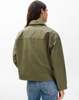 Nonie 2-In-1 Cotton Jacket Olive Outerwear - Longsleeve rag & bone 