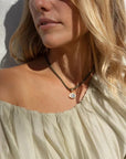 Coco Moss Silk Cord Necklace Necklaces Thatch 