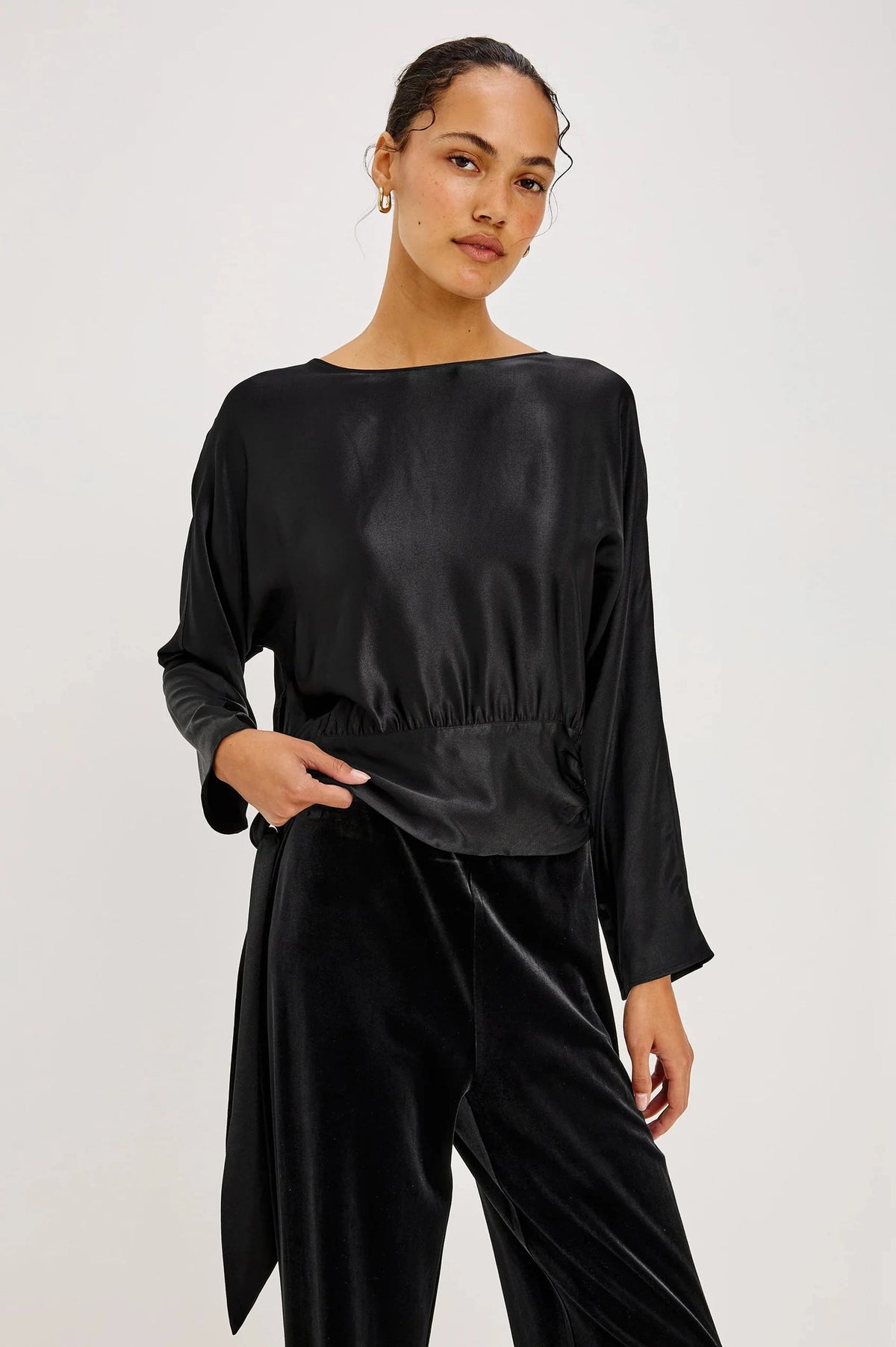 Opal Top Black Tops - Blouses Rails 