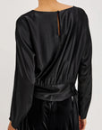 Opal Top Black Tops - Blouses Rails 