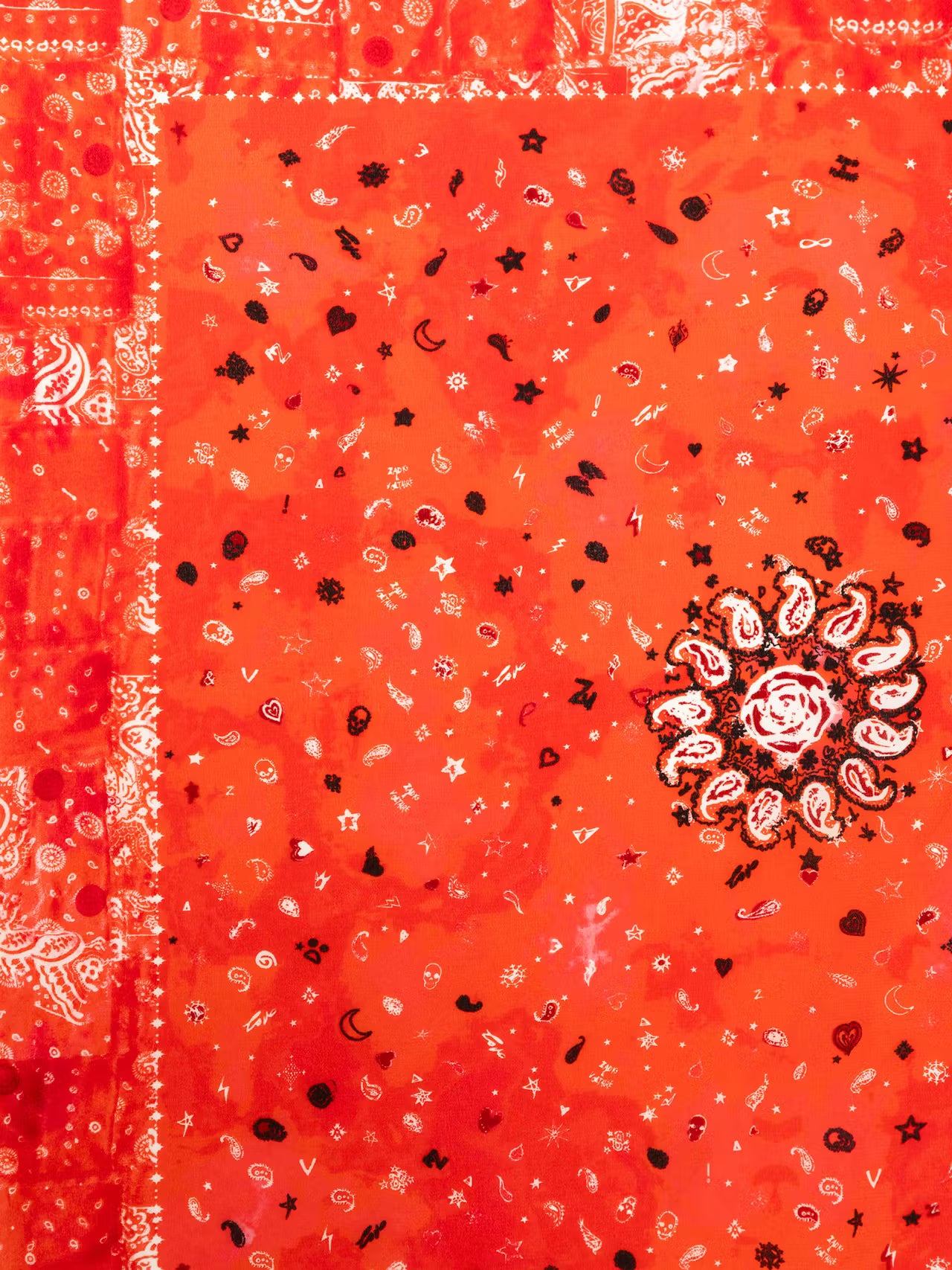 Blondie 62 Vintage Bandana Passion Scarves Zadig & Voltaire 