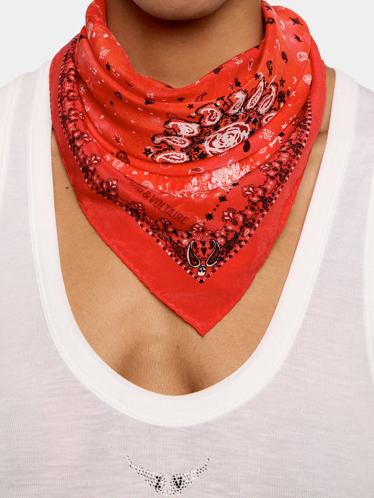 Blondie 62 Vintage Bandana Passion Scarves Zadig & Voltaire 