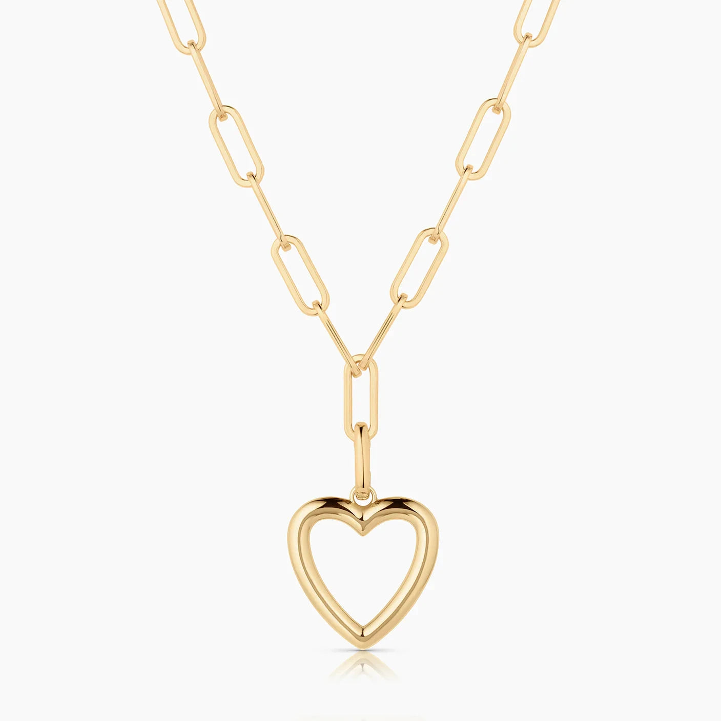 Open Heart Clip Charm Jewelry Thatch 