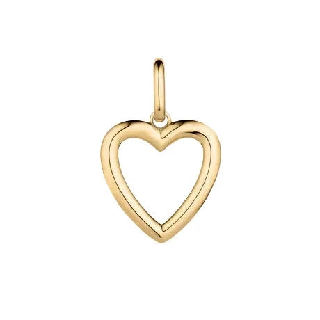 Open Heart Clip Charm Jewelry Thatch 