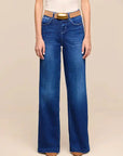 Petite Scottie High Rise Wide Leg Marvista Denim - Flare & Wide Leg L'Agence 