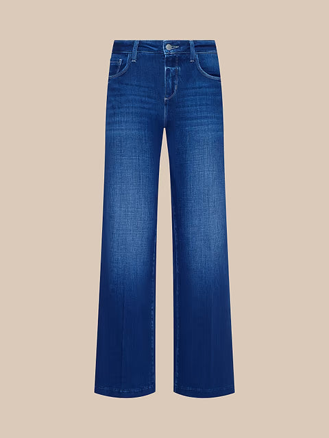 Petite Scottie High Rise Wide Leg Marvista Denim - Flare & Wide Leg L'Agence 