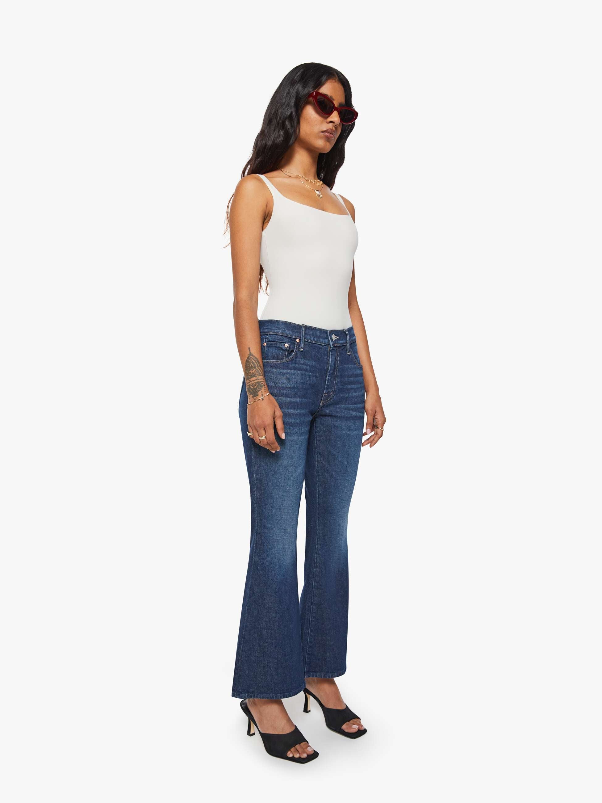 Lil Weekender Kicks And Riffs Denim - Flare &amp; Wide Leg Mother 