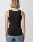 Scoop Tank Black