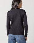 Long Sleeve V-Neck Black