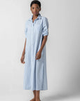 Striped Maxi Shirt Dress Malibu Stripe Dresses - Midi Lilla P 