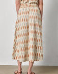 Ikat Maxi Skirt Carob Skirts - Maxi Lilla P 