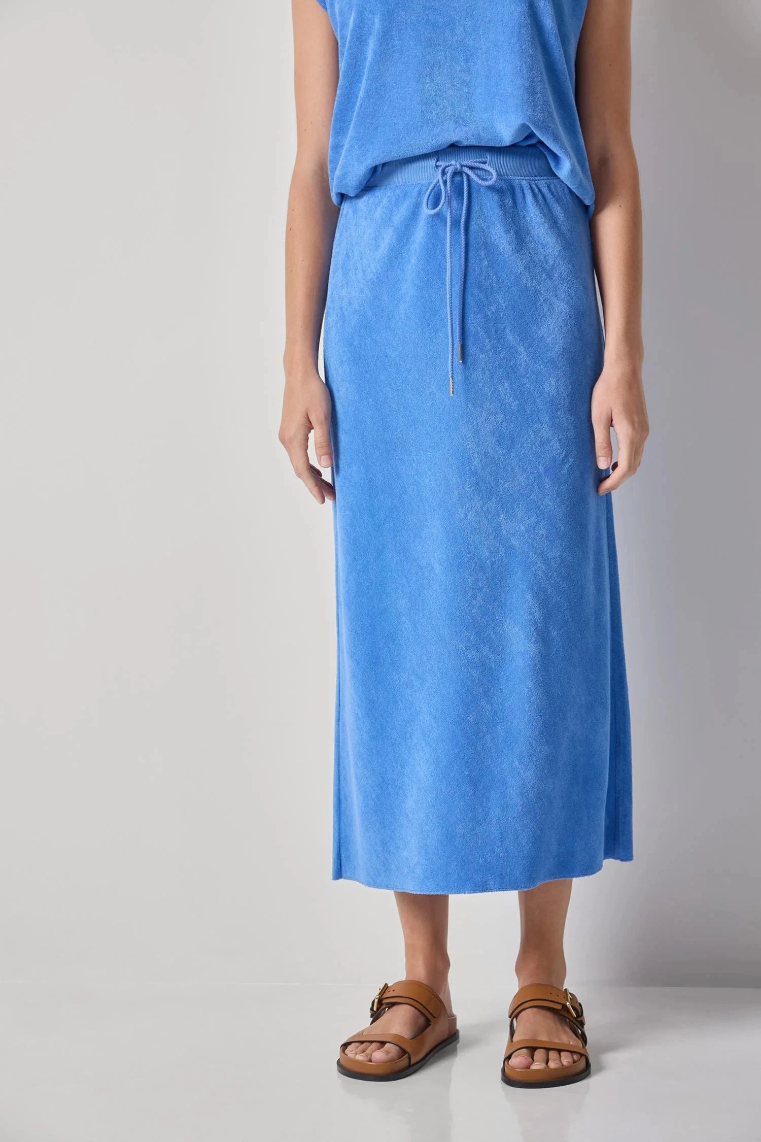 Terry Bias Skirt Ultramarine Skirts - Maxi Lilla P 