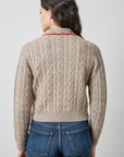 Long Sleeve Polo Cardigan Birch Sweater - Polo Lilla P 