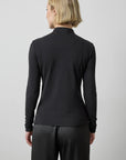 Long Sleeve Funnel Neck Tops - Tees Lilla P 