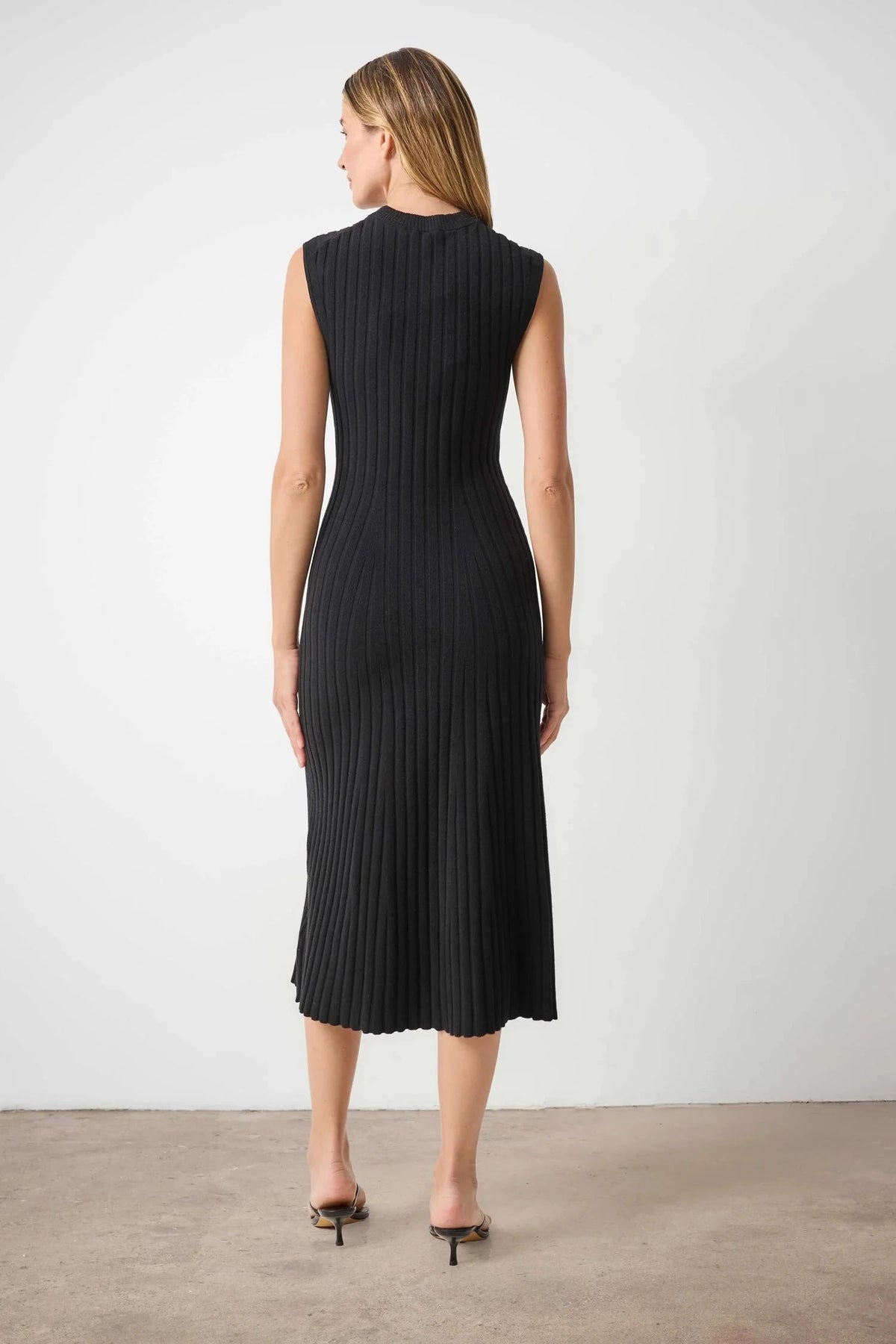 Midi Flare Dress Black Dresses - Midi Lilla P 