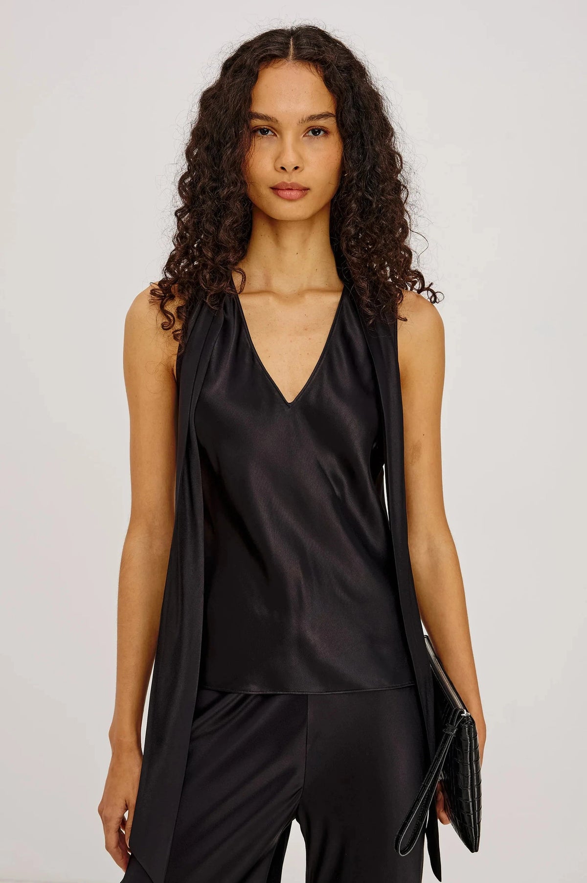 Poppy Top Black Tops - Blouses Rails 