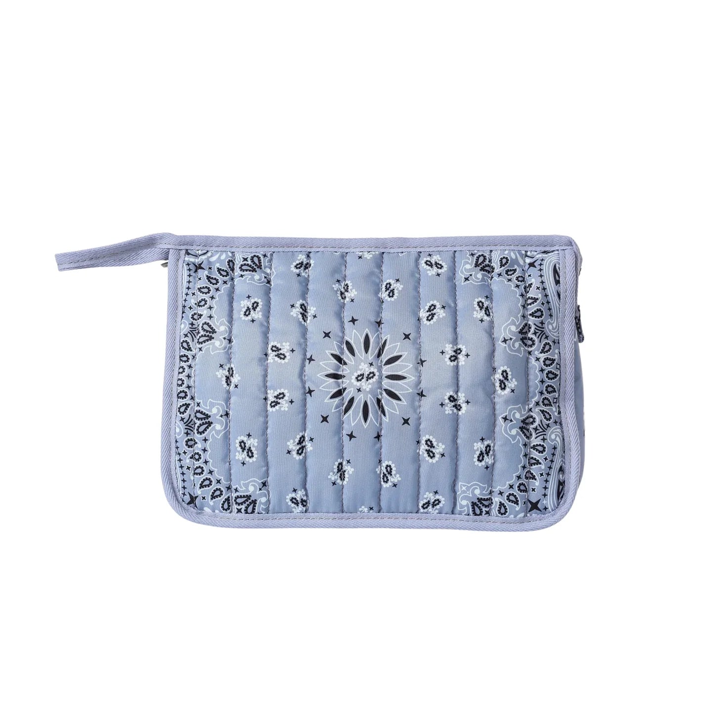 Beau Bandana Pouch Light Blue