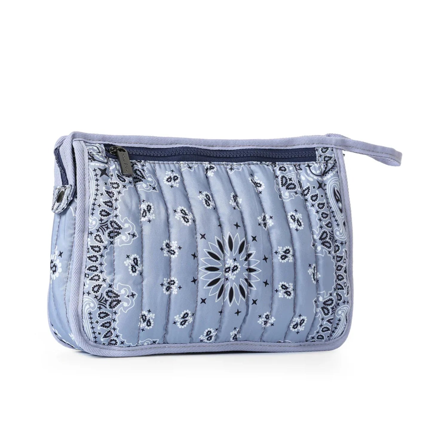 Beau Bandana Pouch Light Blue